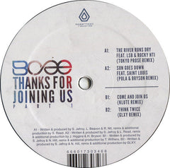 BCee : Thanks For Joining Us - Part I (12", EP)