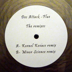 Dos Attack : Flue The Remixes (12", EP, 180)