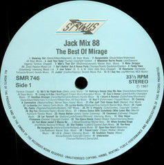 Mirage (12) : Jack Mix 88 - The Best Of Mirage - 88 Non Stop Hits (LP, Comp)