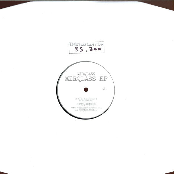 Mirqlass : Mirqlass EP (12", EP, Num)