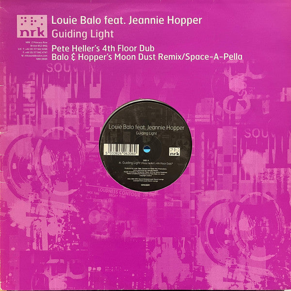 Louie "Balo" Guzman feat. Jeannie Hopper : Guiding Light (12")