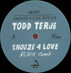 Todd Terje : Snooze 4 Love Remixed (12")