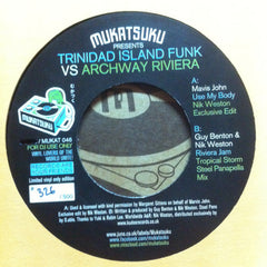 Mavis John / Guy Benton & Nik Weston : Trinidad Island Funk vs Archway Riviera (7", Num)