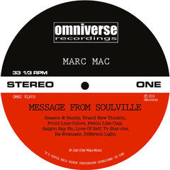Marc Mac : Message From Soulville (LP, Album, Ltd, Mar)