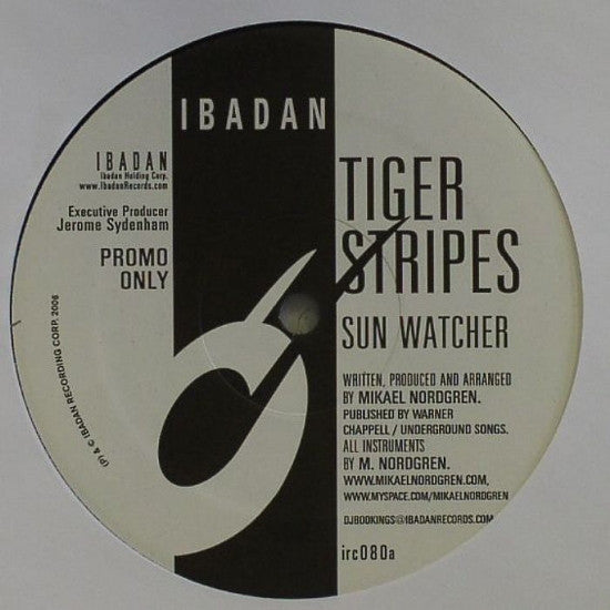 Tiger Stripes : Sun Watcher (12", S/Sided, Promo)