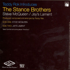 Teddy Rok Introduces The Stance Brothers : Steve McQueen / Jay's Lament (7", Single)