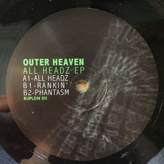 Outer Heaven (3) : All Headz EP (12", EP)