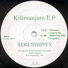Serendipity (5) : Kilimanjaro EP (12", EP)