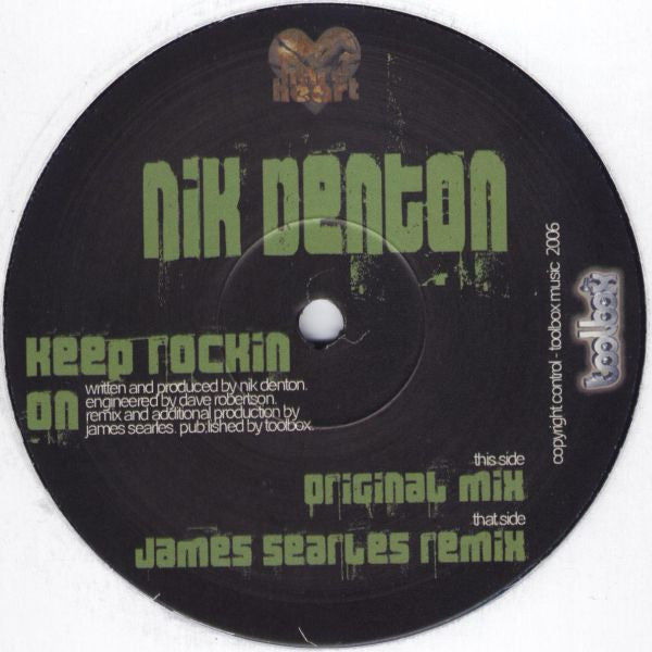 Nik Denton : Keep Rockin' On (12")