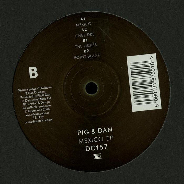 Pig & Dan : Mexico EP (12", EP)