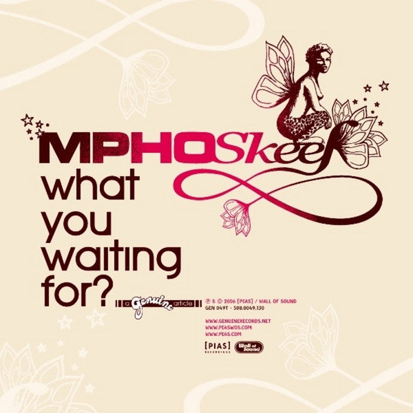 Mpho Skeef : What You Waiting For? (12")