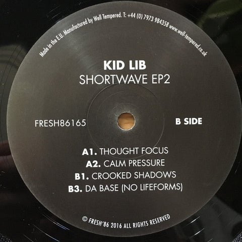 Kid Lib : Shortwave EP2  (12", EP)