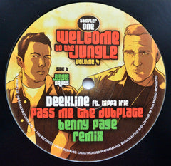 DJ Deekline & Ed Solo / DJ Dee Kline Featuring Tippa Irie : Welcome To The Jungle Volume 4 (Sampler One) (12", Smplr)