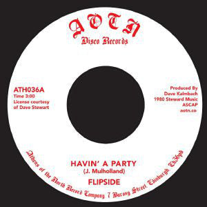 Flipside (20) : Havin' A Party / Music (Get's Me High) (7", RE)