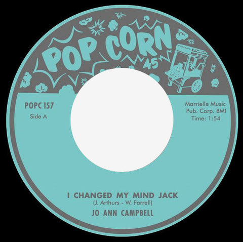 Jo Ann Campbell : I Changed My Mind Jack / I Really Really Love You (7", Single, RE)