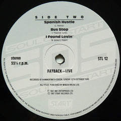 The Fatback Band : Live (LP, Album)