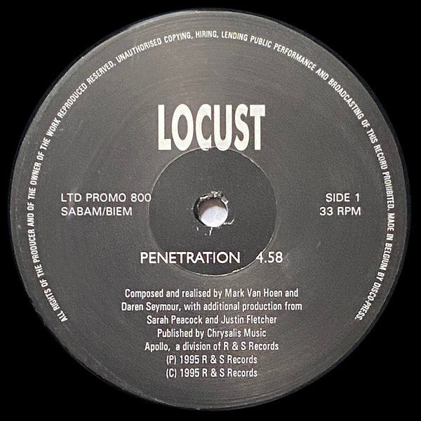 Locust : Penetration (12", Promo)