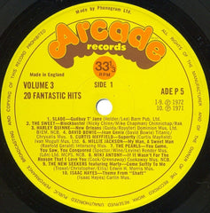 Various : 20 Fantastic Hits By The Original Artists (Volume Three) (LP, Comp, Yel)