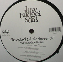 Low Budget Soul : She Won't Let The Summer In (12")