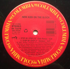 New Kids On The Block : Step By Step (12", Maxi)