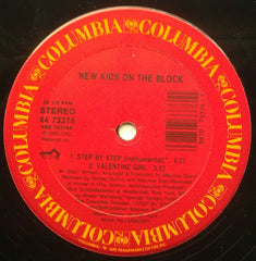 New Kids On The Block : Step By Step (12", Maxi)