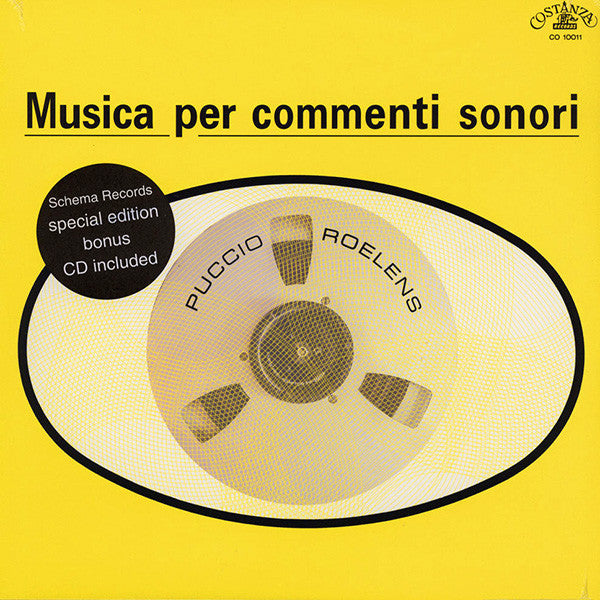 Puccio Roelens : Musica Per Commenti Sonori  (LP, RE, S/Edition + CD)