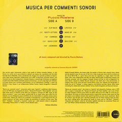 Puccio Roelens : Musica Per Commenti Sonori  (LP, RE, S/Edition + CD)