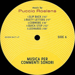 Puccio Roelens : Musica Per Commenti Sonori  (LP, RE, S/Edition + CD)