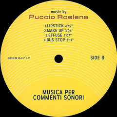 Puccio Roelens : Musica Per Commenti Sonori  (LP, RE, S/Edition + CD)