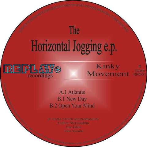 Kinky Movement : The Horizontal Jogging E.P. (12", EP)