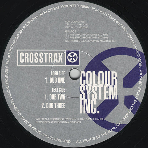 Colour System Inc.* : Dub One (12")