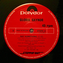 Gloria Gaynor : Tonight / Say Something (12")