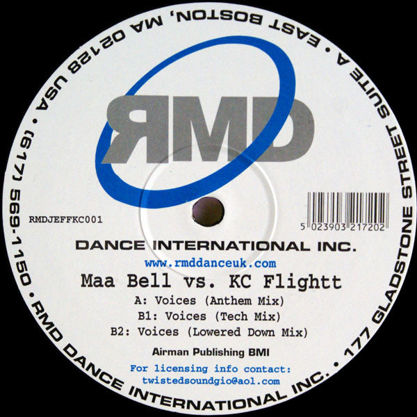 Maa Bell vs. KC Flightt : Voices (12")