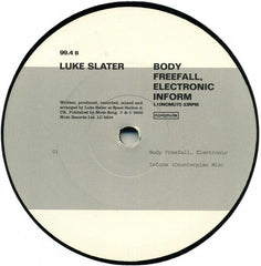 Luke Slater : Body Freefall, Electronic Inform #2 (12", RP, MPO)