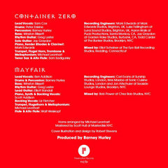 Powder Blue Tux : Container Zero / Mayfair (7", EP, Single, Dlx, S/Edition)