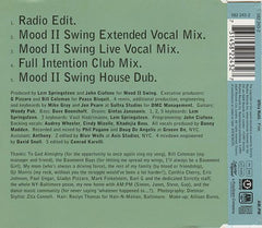 Ultra Naté : Free (The Mood II Swing / Full Intention Mixes) (CD, Single)