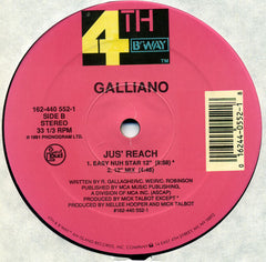 Galliano : Jus' Reach (12")