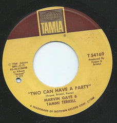 Marvin Gaye & Tammi Terrell : You're All I Need To Get By (7", Single, Mono)