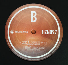 Zero Tolerance : Ever Need / Plain As Day (12", Ltd)