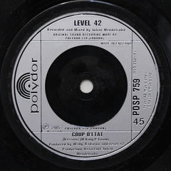 Level 42 : Something About You (7", Single, Sil)
