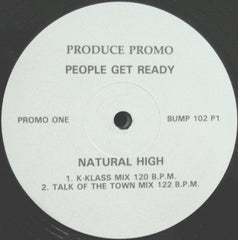 People Get Ready : Natural High (2x12", Promo)