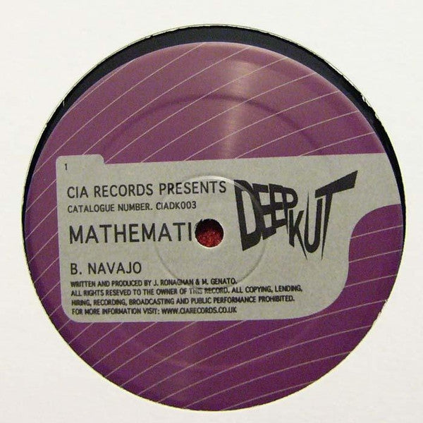 Mathematics : Soul Shayka / Navajo (12")