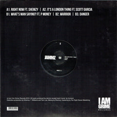 Jammz : Warrior EP (12", EP)