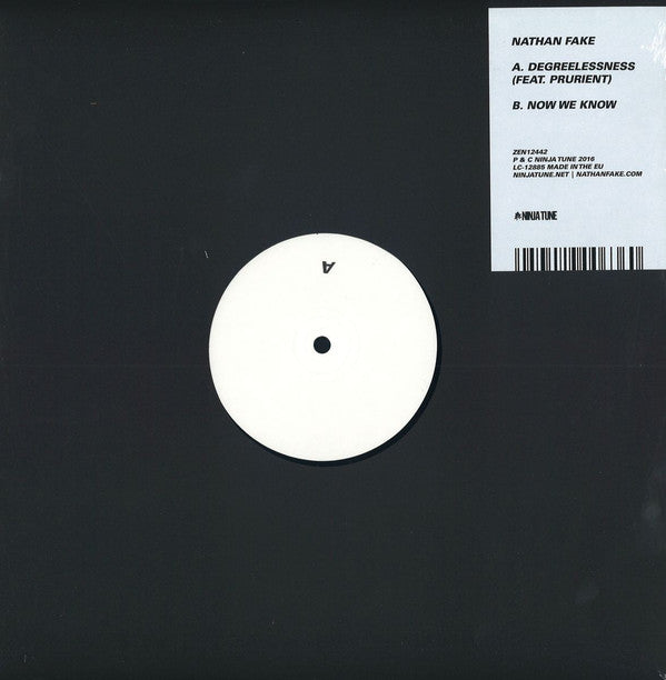 Nathan Fake : Degreelessness (12")