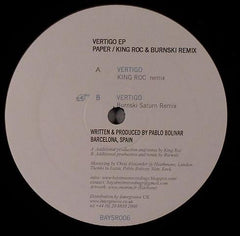 Paper : Vertigo EP Remixes (12")