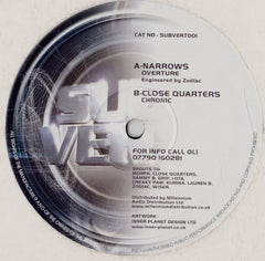 DJ Narrows / Close Quarters : Overture / Chronic (12")