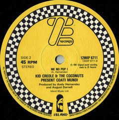 Coati Mundi : Me No Pop I (12", Single)