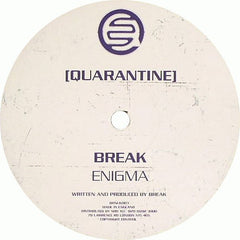 Break : Enigma (12", S/Sided, Etch)