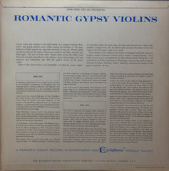 Henri René And His Orchestra : Romantic Gypsy Violins (LP, Mono)