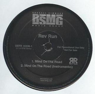 Run : Mind On The Road (12", Promo)